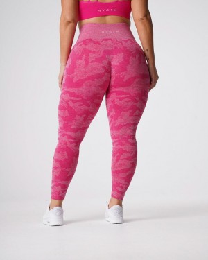 NVGTN Camo Seamless Naisten Leggingsit Fuksia | FI333XY