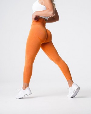 NVGTN Curve Seamless Naisten Leggingsit Oranssi | FI023VR