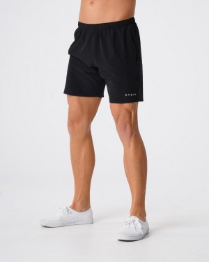 NVGTN Flex Miesten Shortsit Mustat | FI366WN