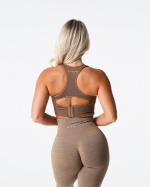 NVGTN Ignite Seamless Naisten Urheiluliivit Beige | FI528IL