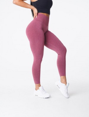 NVGTN NV Seamless Naisten Leggingsit Viininpunainen | FI232BE