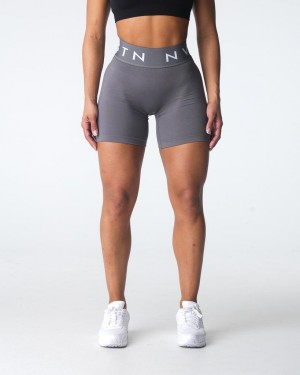 NVGTN Urheilu Seamless Naisten Shortsit Harmaat | FI099XY