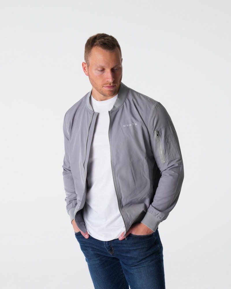 NVGTN Bomber Miesten Takit Harmaat | FI600WN