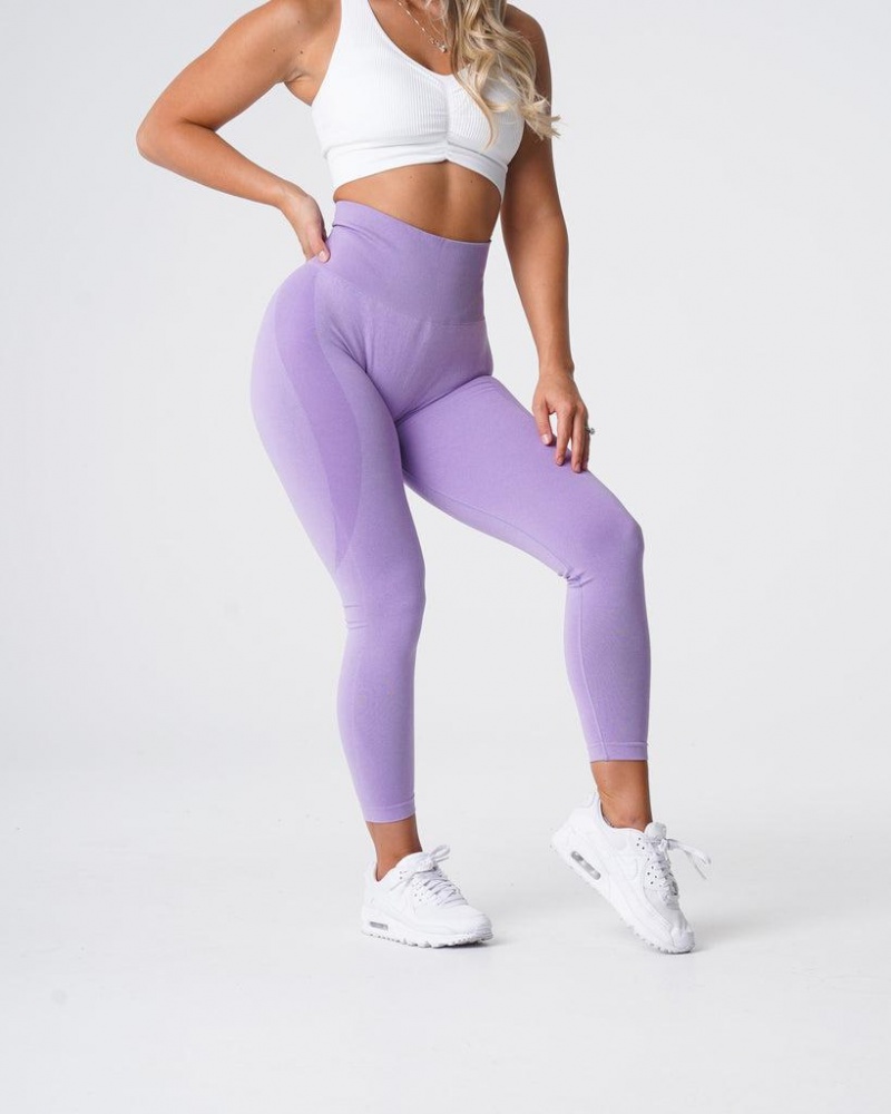 NVGTN Contour Seamless Naisten Leggingsit Violetit | FI178CT