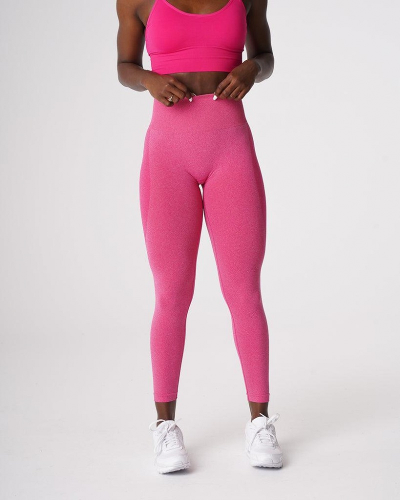 NVGTN Contour Seamless Naisten Leggingsit Fuksia | FI334CT