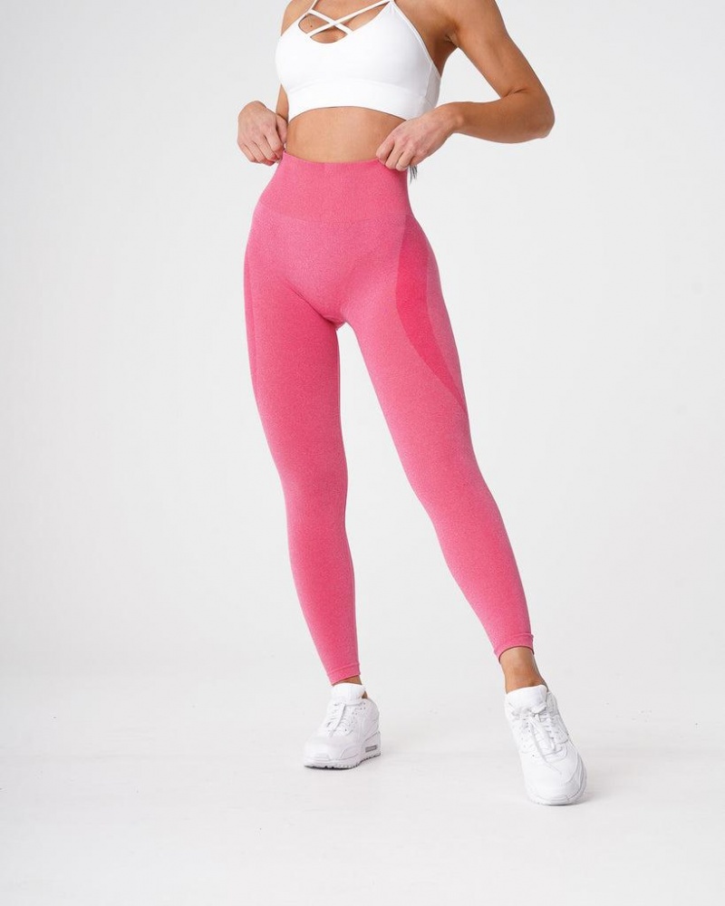 NVGTN Contour Seamless Naisten Leggingsit Pinkki | FI412CT