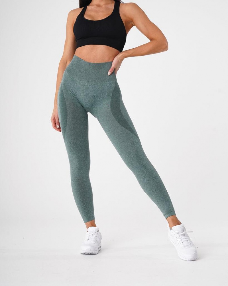 NVGTN Contour Seamless Naisten Leggingsit Vihreä | FI464CT