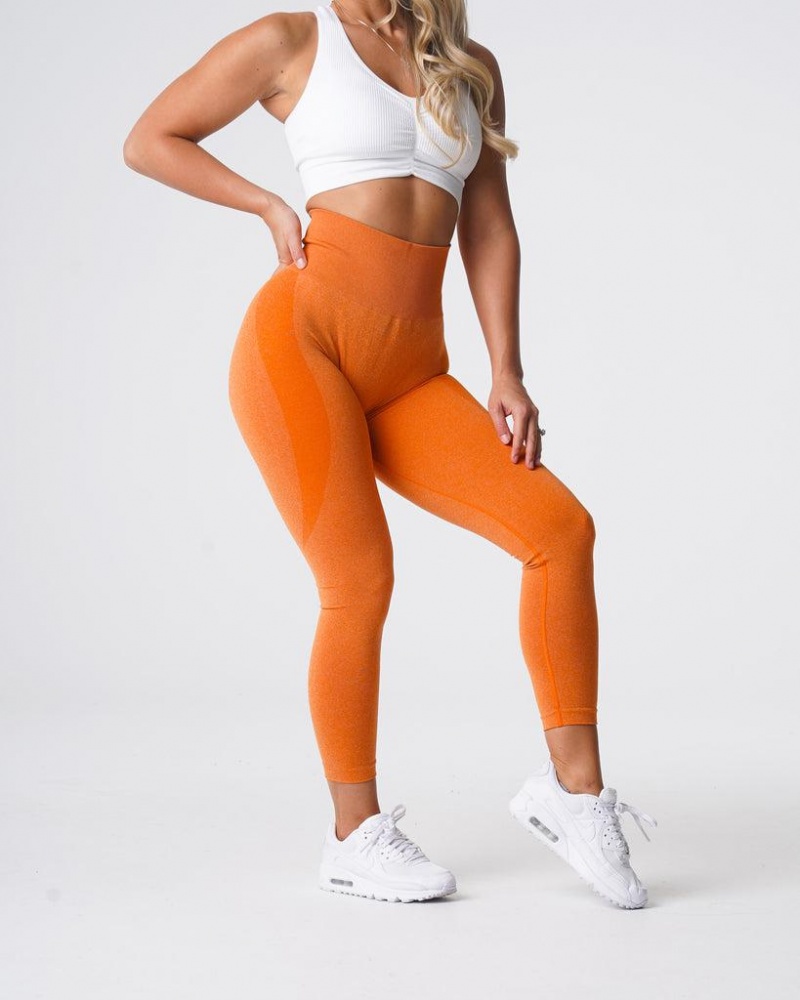 NVGTN Contour Seamless Naisten Leggingsit Oranssi | FI646CT