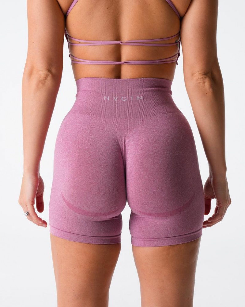 NVGTN Contour Seamless Naisten Shortsit Pinkki | FI706RV