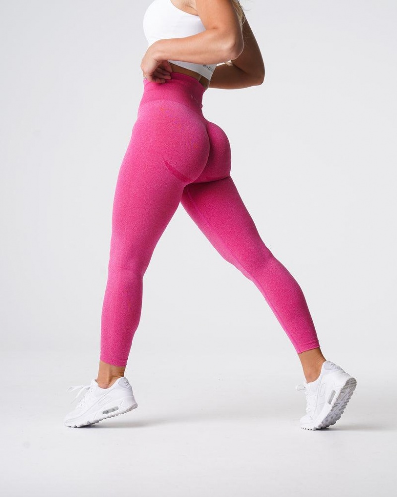 NVGTN Curve Seamless Naisten Leggingsit Fuksia | FI161TC