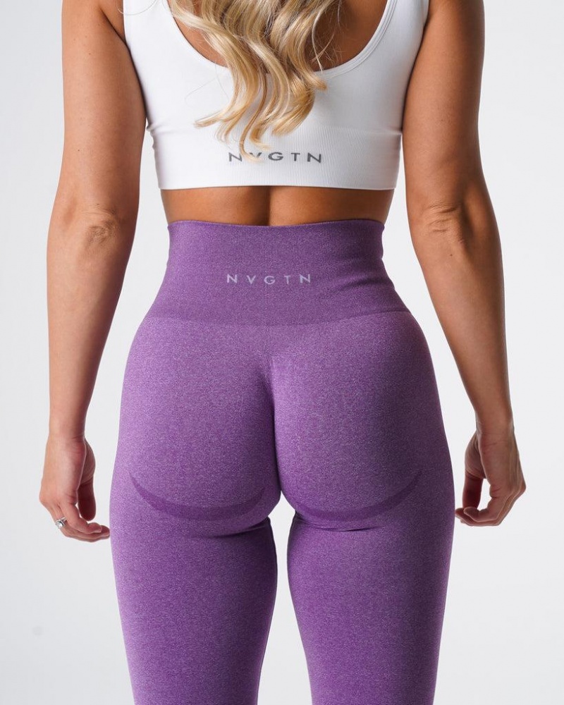 NVGTN Curve Seamless Naisten Leggingsit Violetit | FI811TC