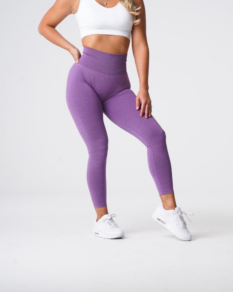 NVGTN Curve Seamless Naisten Leggingsit Violetit | FI811TC