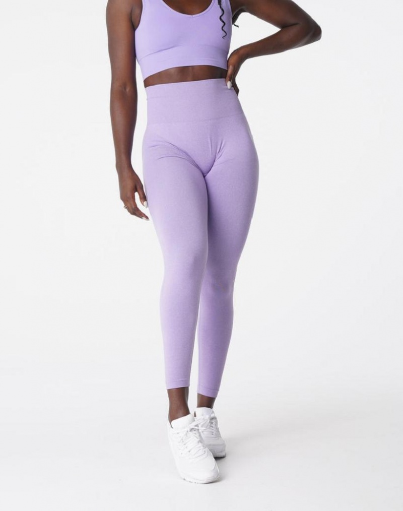 NVGTN Curve Seamless Naisten Leggingsit Violetit | FI837TC