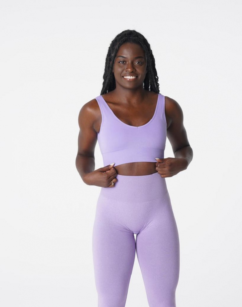 NVGTN Elevate Seamless Naisten Urheiluliivit Violetit | FI318YX