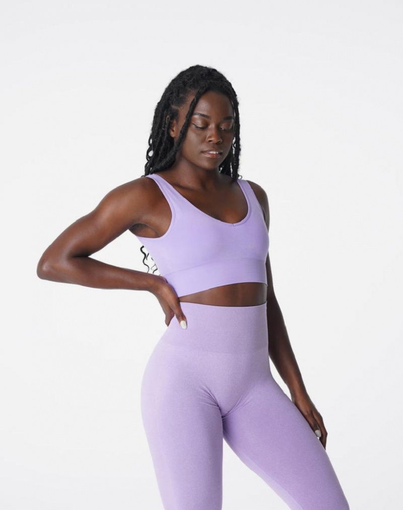 NVGTN Elevate Seamless Naisten Urheiluliivit Violetit | FI318YX