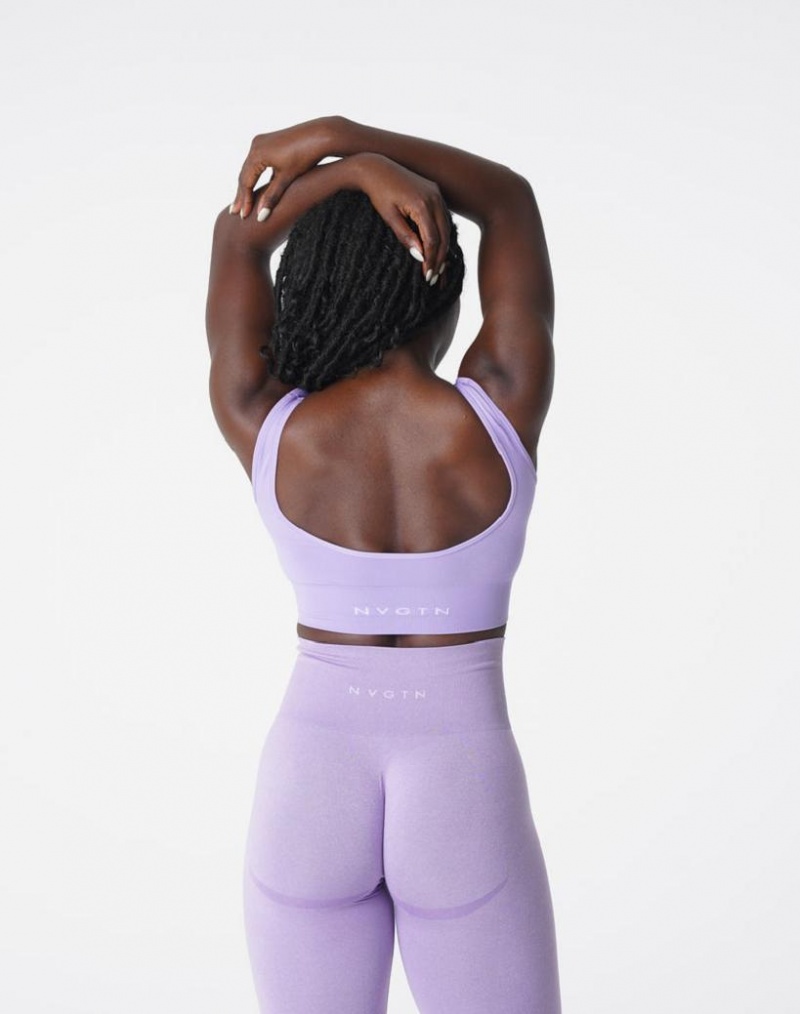 NVGTN Elevate Seamless Naisten Urheiluliivit Violetit | FI318YX