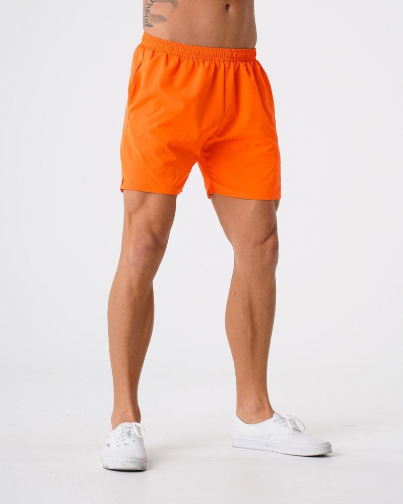 NVGTN Flex Miesten Shortsit Oranssi | FI236WN