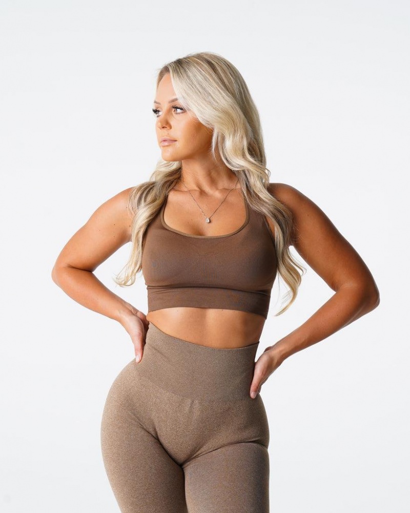 NVGTN Ignite Seamless Naisten Urheiluliivit Beige | FI528IL