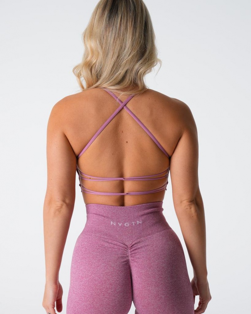 NVGTN Invincible Seamless Naisten Urheiluliivit Pinkki | FI001QM