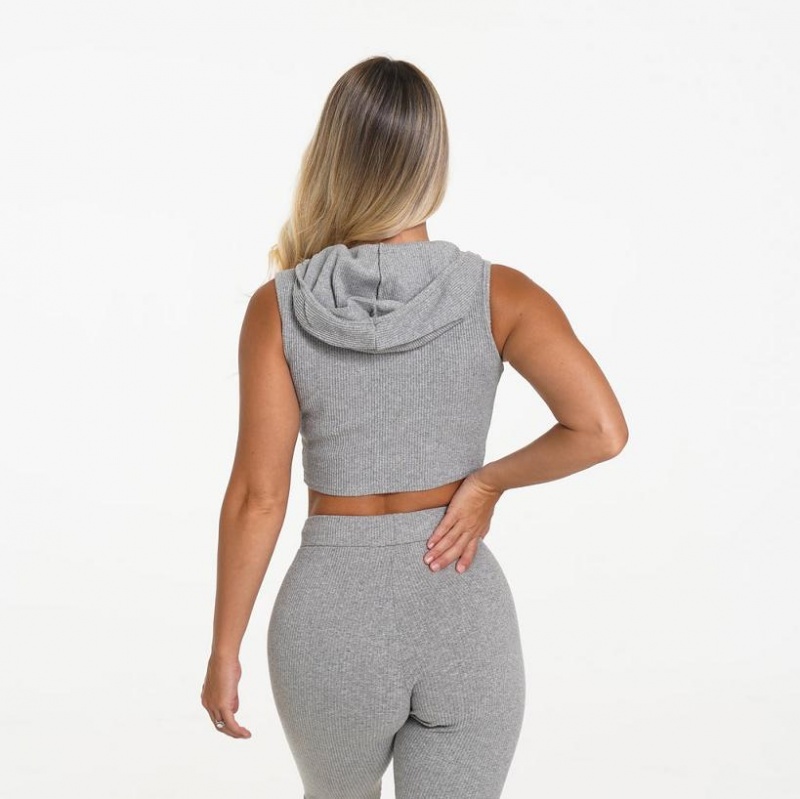 NVGTN Lazy Day Lounge Tank Naisten Topit Harmaat | FI304KO