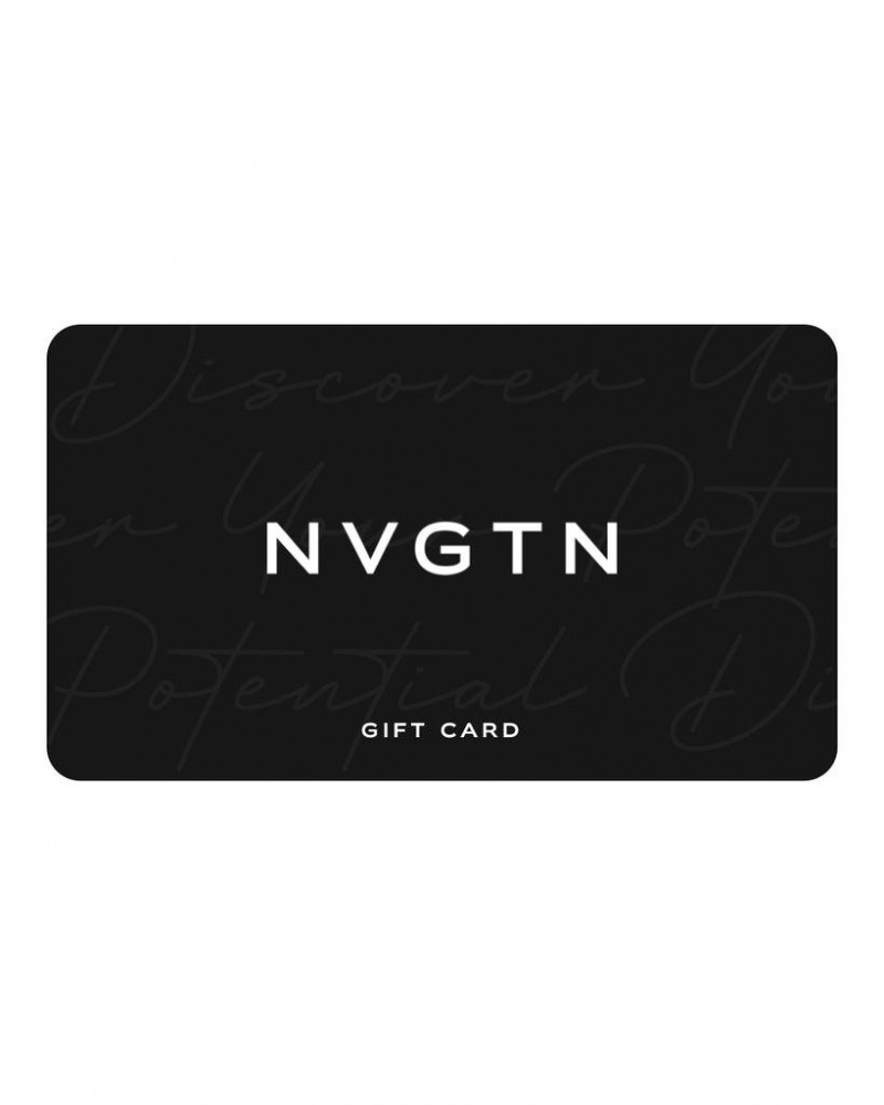 NVGTN NVGTN GIFT CARD Miesten Topit Mustat | FI275GS