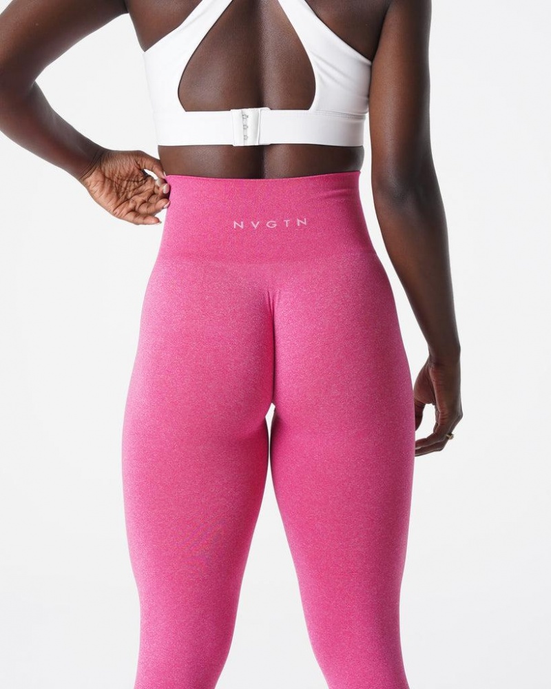 NVGTN NV Seamless Naisten Leggingsit Fuksia | FI543VR