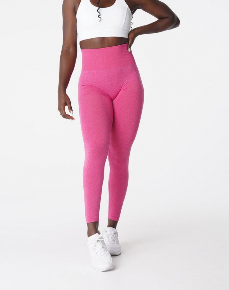 NVGTN NV Seamless Naisten Leggingsit Fuksia | FI543VR