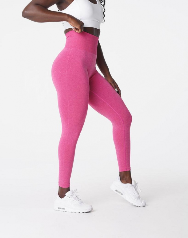 NVGTN NV Seamless Naisten Leggingsit Fuksia | FI543VR