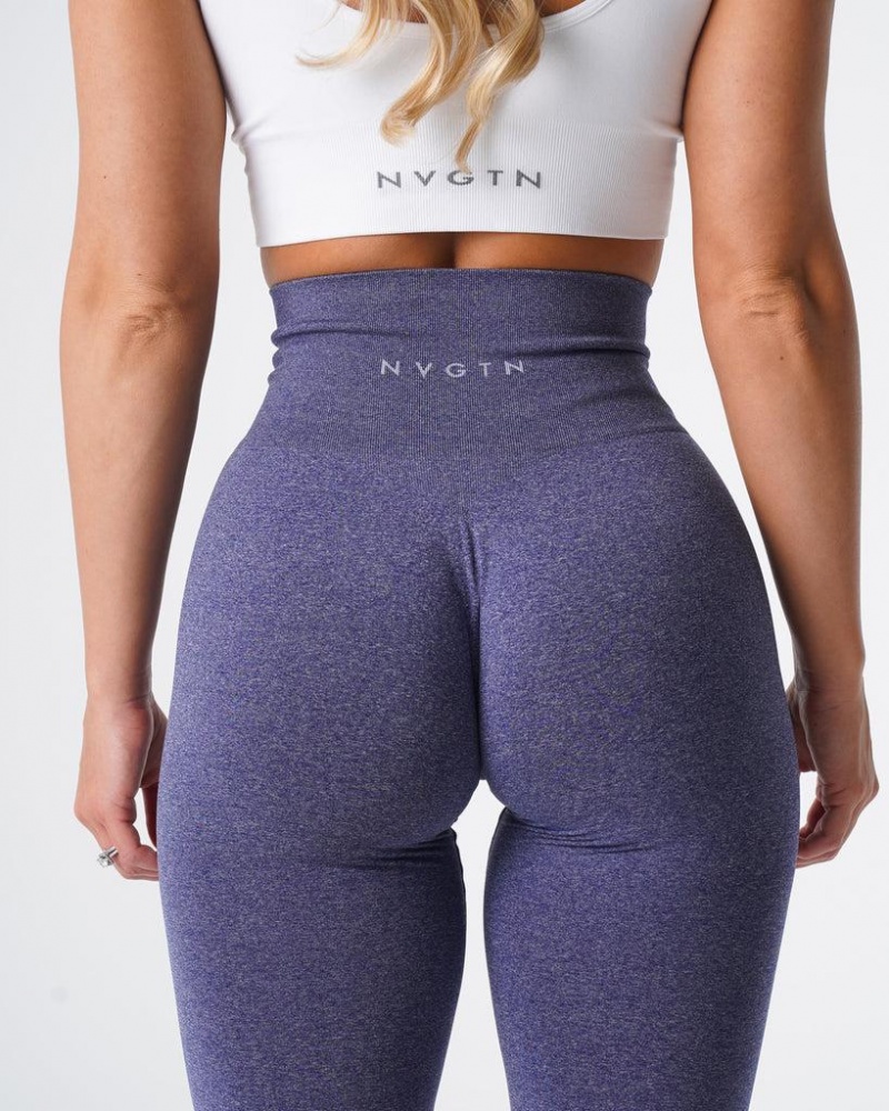 NVGTN NV Seamless Naisten Leggingsit Indigo | FI439VR