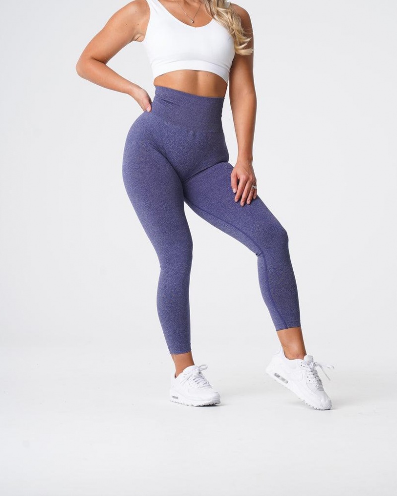 NVGTN NV Seamless Naisten Leggingsit Indigo | FI439VR