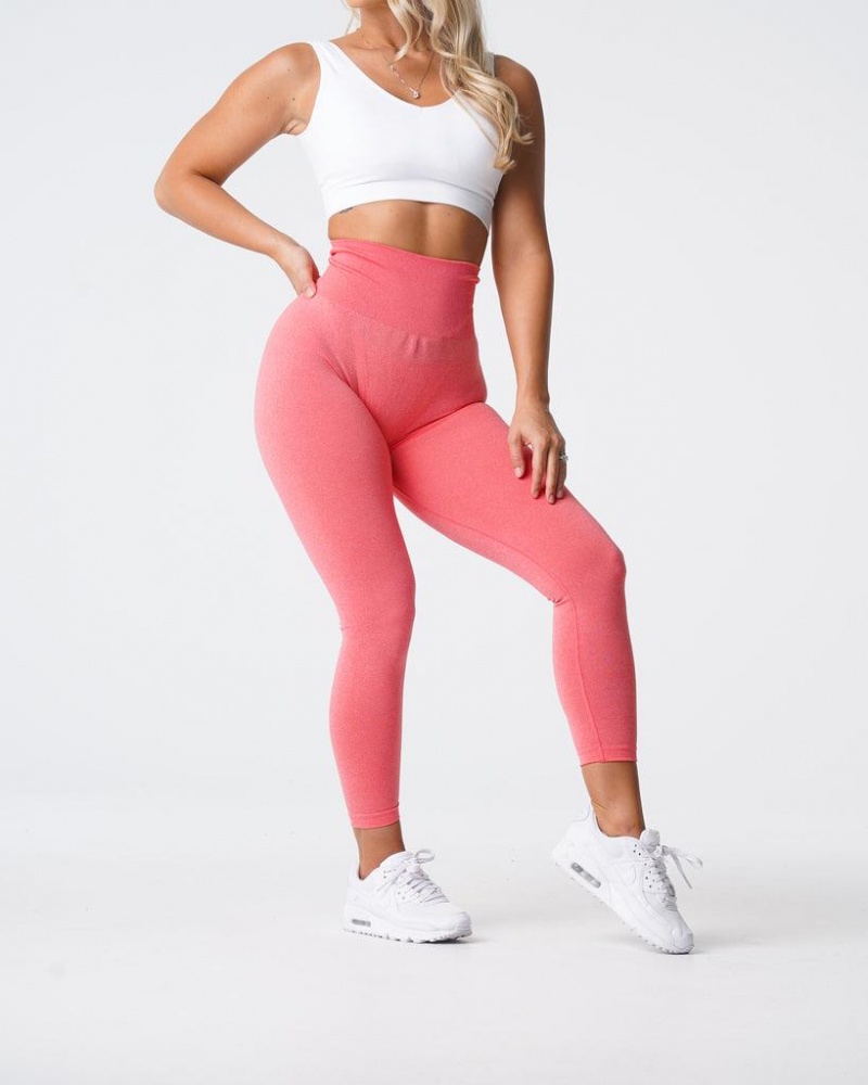 NVGTN NV Seamless Naisten Leggingsit Koralli | FI647VR