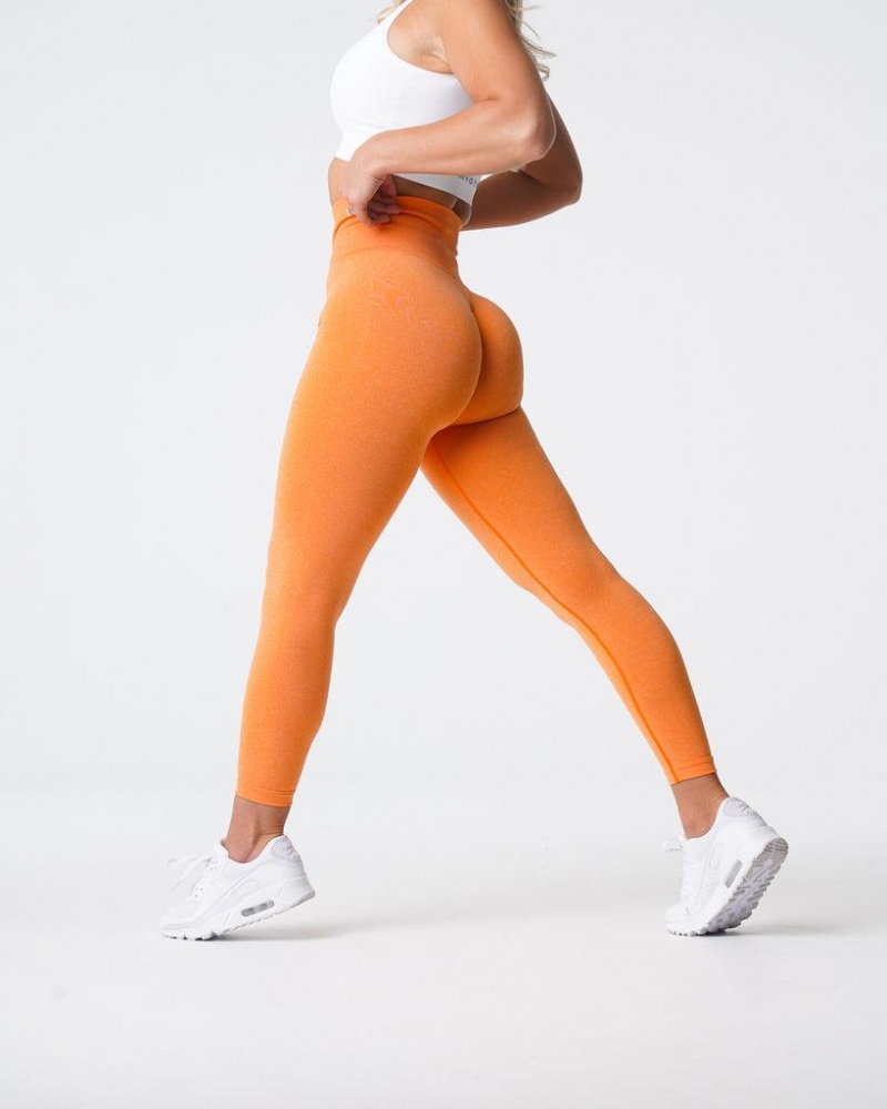 NVGTN NV Seamless Naisten Leggingsit Oranssi | FI621VR