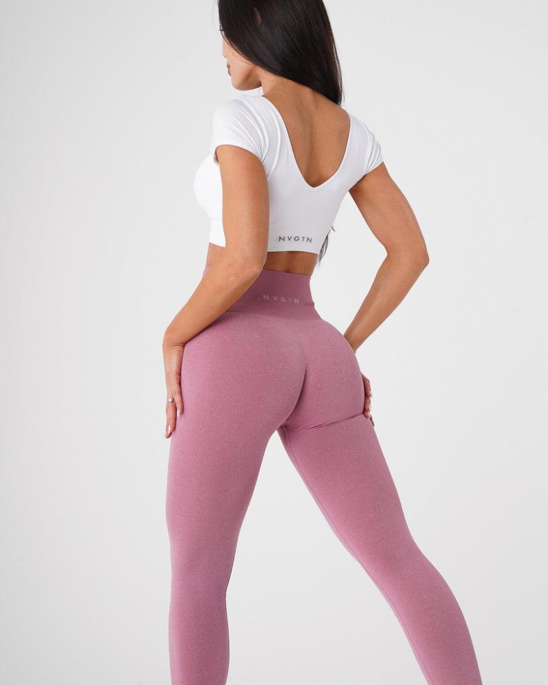 NVGTN NV Seamless Naisten Leggingsit Pinkki | FI569VR