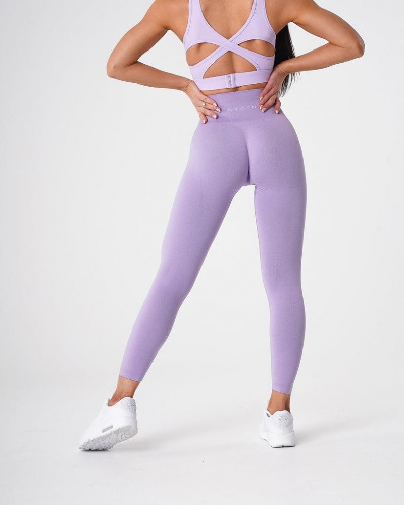 NVGTN NV Seamless Naisten Leggingsit Violetit | FI491VR