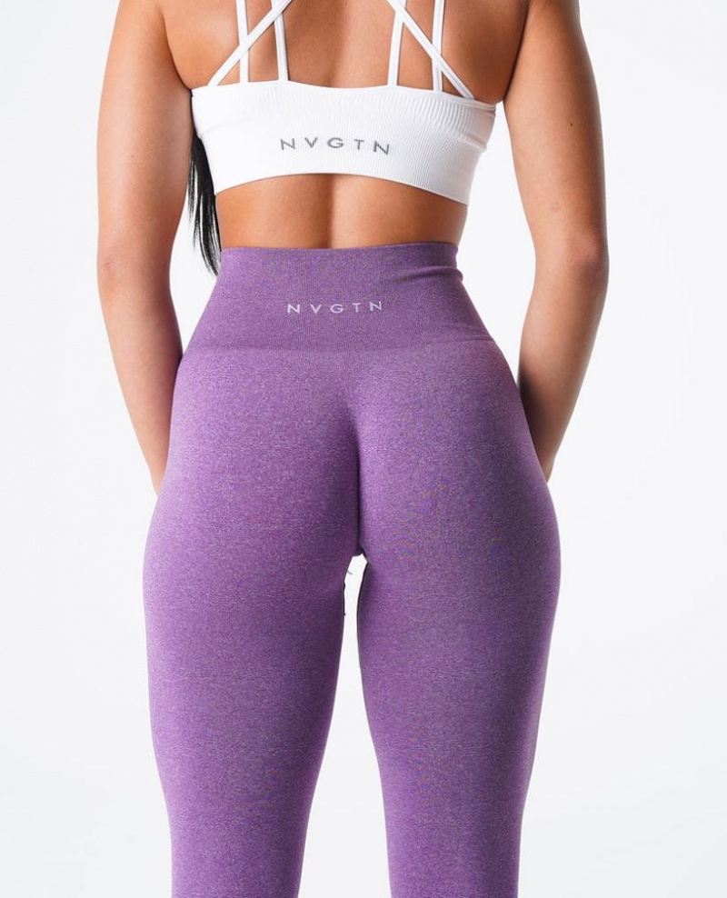 NVGTN NV Seamless Naisten Leggingsit Violetit | FI595VR