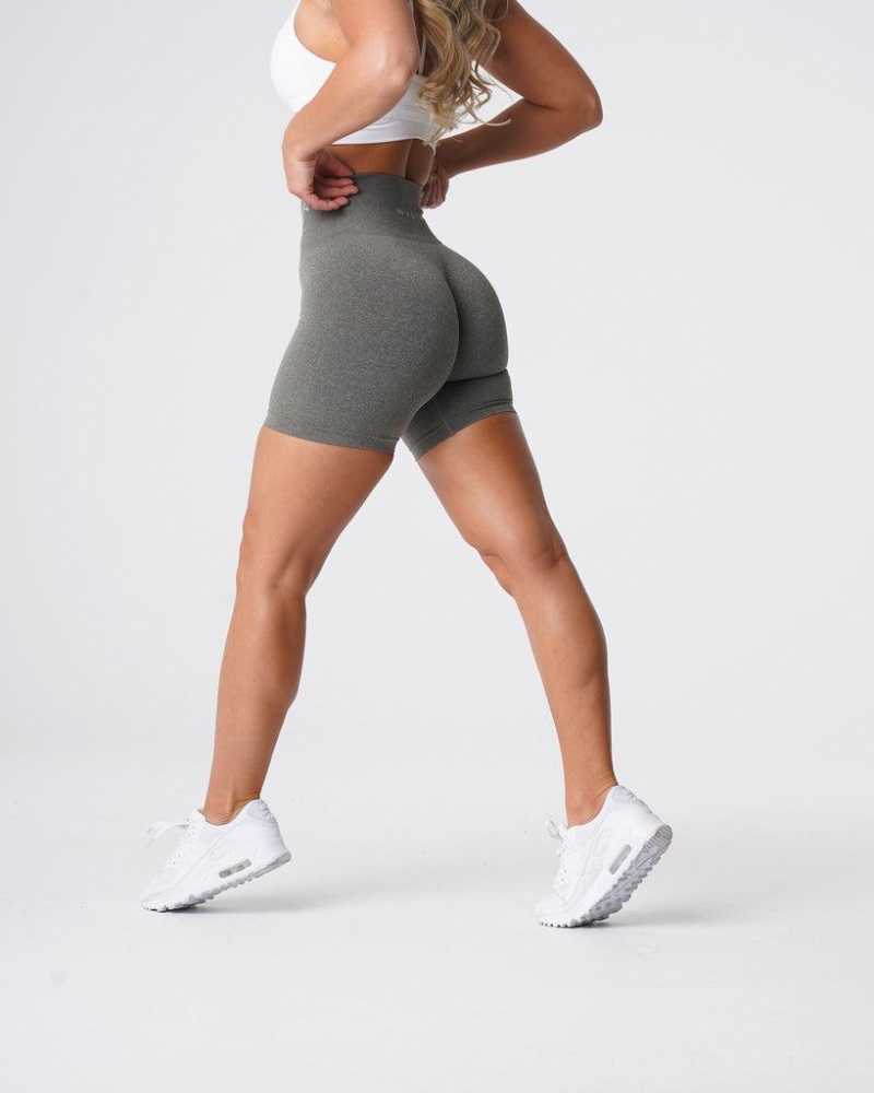 NVGTN Pro Seamless Naisten Shortsit Khaki Vihreä | FI377DF