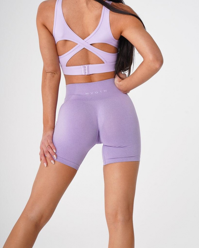 NVGTN Pro Seamless Naisten Shortsit Violetit | FI403DF