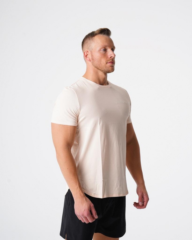 NVGTN Pulse Fitted Tee Miesten T Paidat Valkoinen | FI613GS