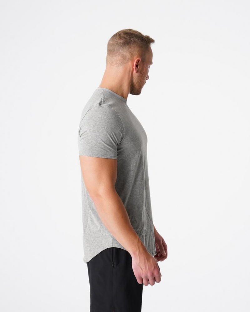 NVGTN Pulse Fitted Tee Miesten T Paidat Harmaat | FI717GS