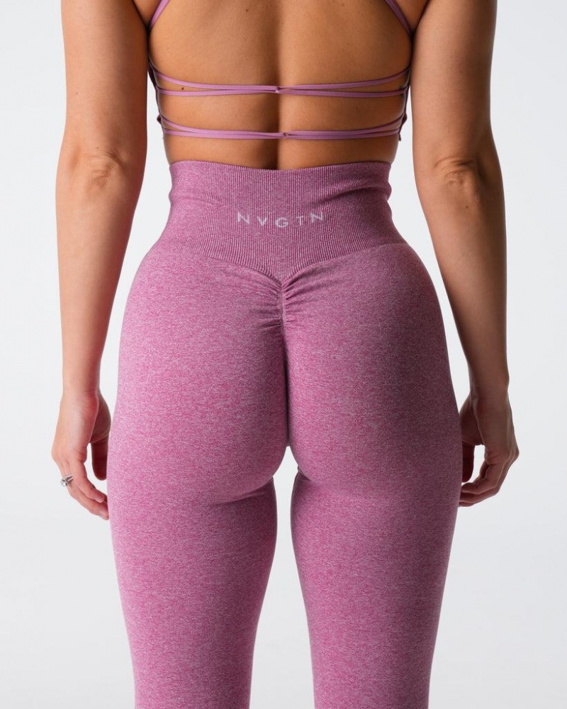 NVGTN Scrunch Seamless Naisten Leggingsit Pinkki | FI648BE