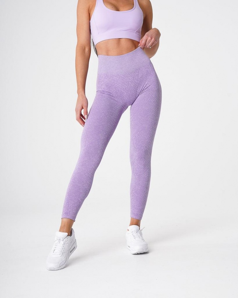 NVGTN Snakeskin Seamless Naisten Leggingsit Violetit | FI311NW