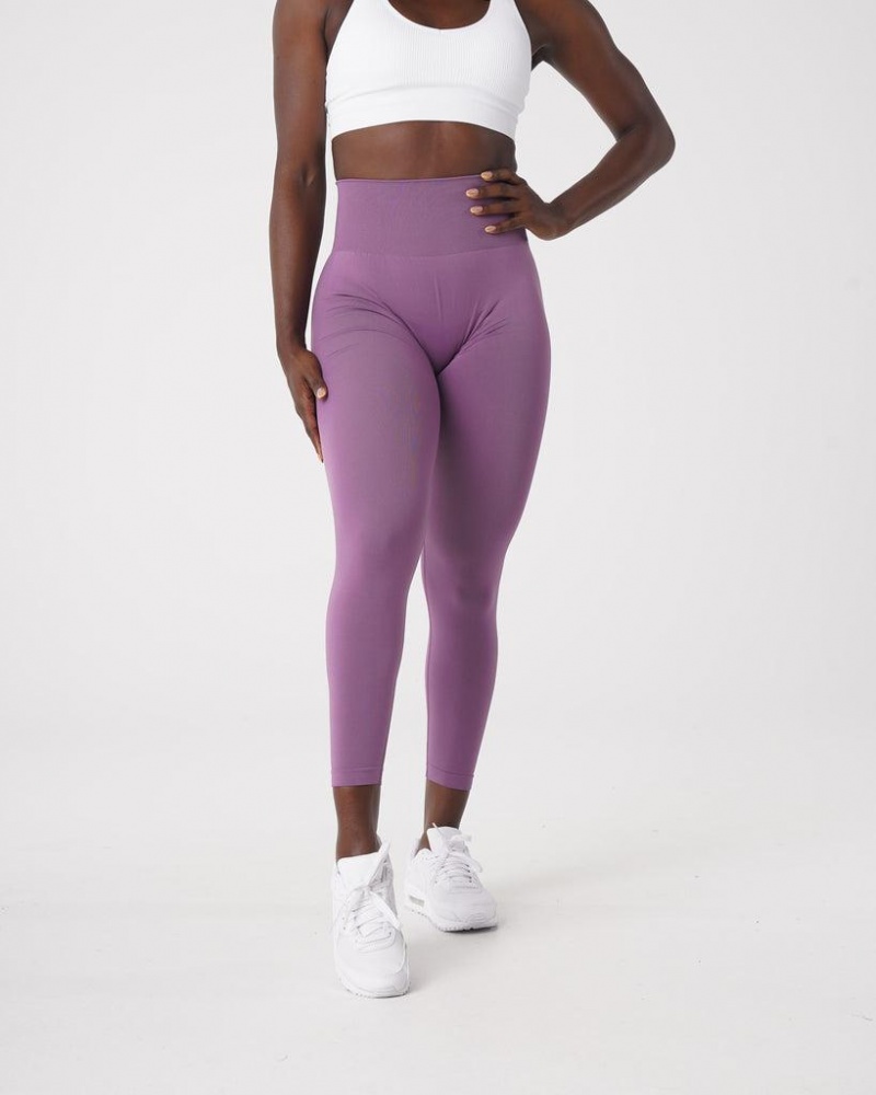 NVGTN Solid Seamless Naisten Leggingsit Violetit | FI441NW