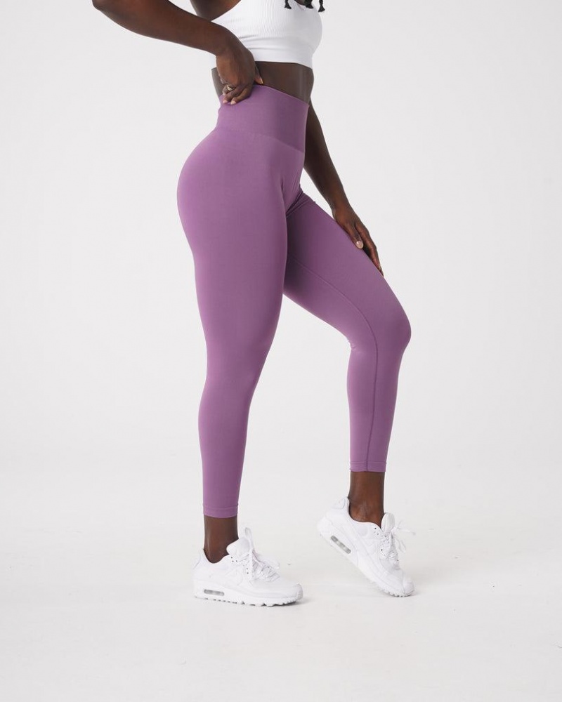 NVGTN Solid Seamless Naisten Leggingsit Violetit | FI441NW