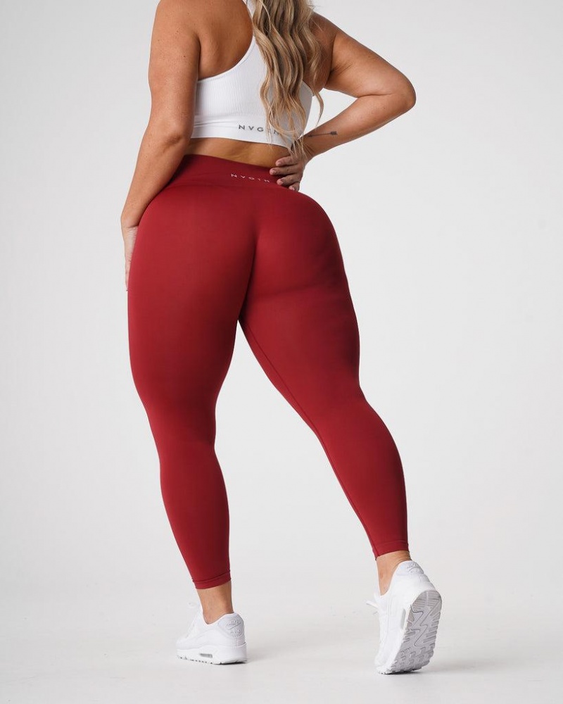 NVGTN Solid Seamless Naisten Leggingsit Kahvi | FI519NW