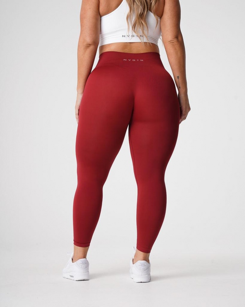 NVGTN Solid Seamless Naisten Leggingsit Kahvi | FI519NW