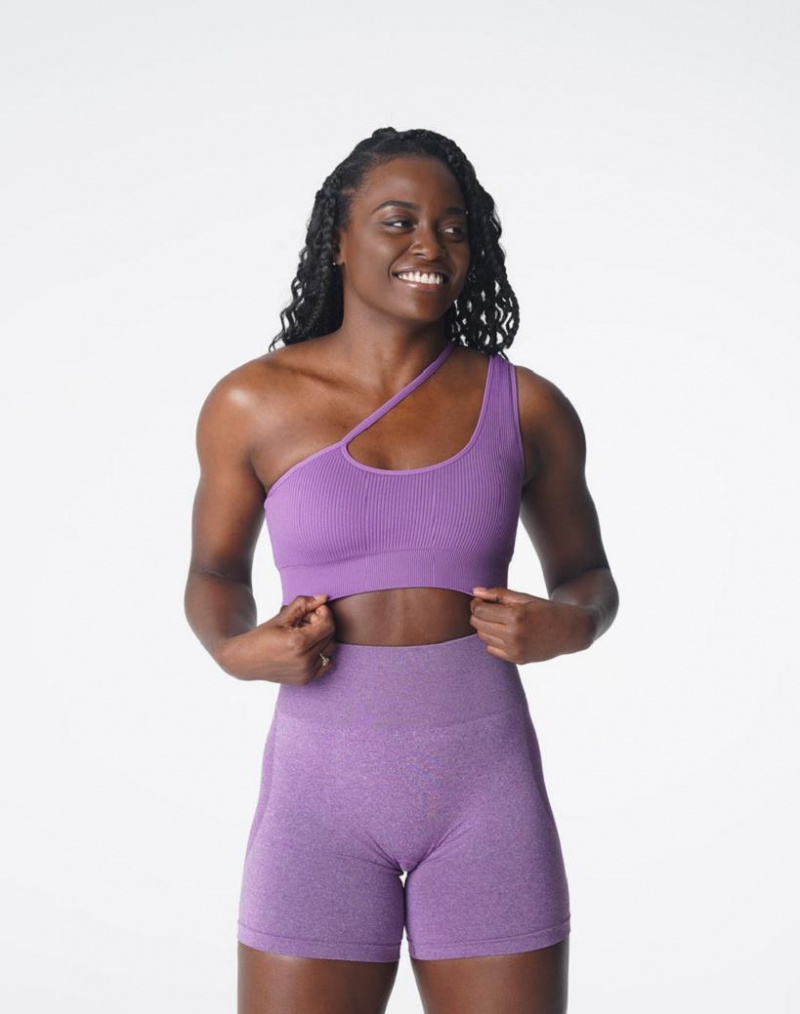 NVGTN Streamline Seamless Naisten Urheiluliivit Violetit | FI159EB