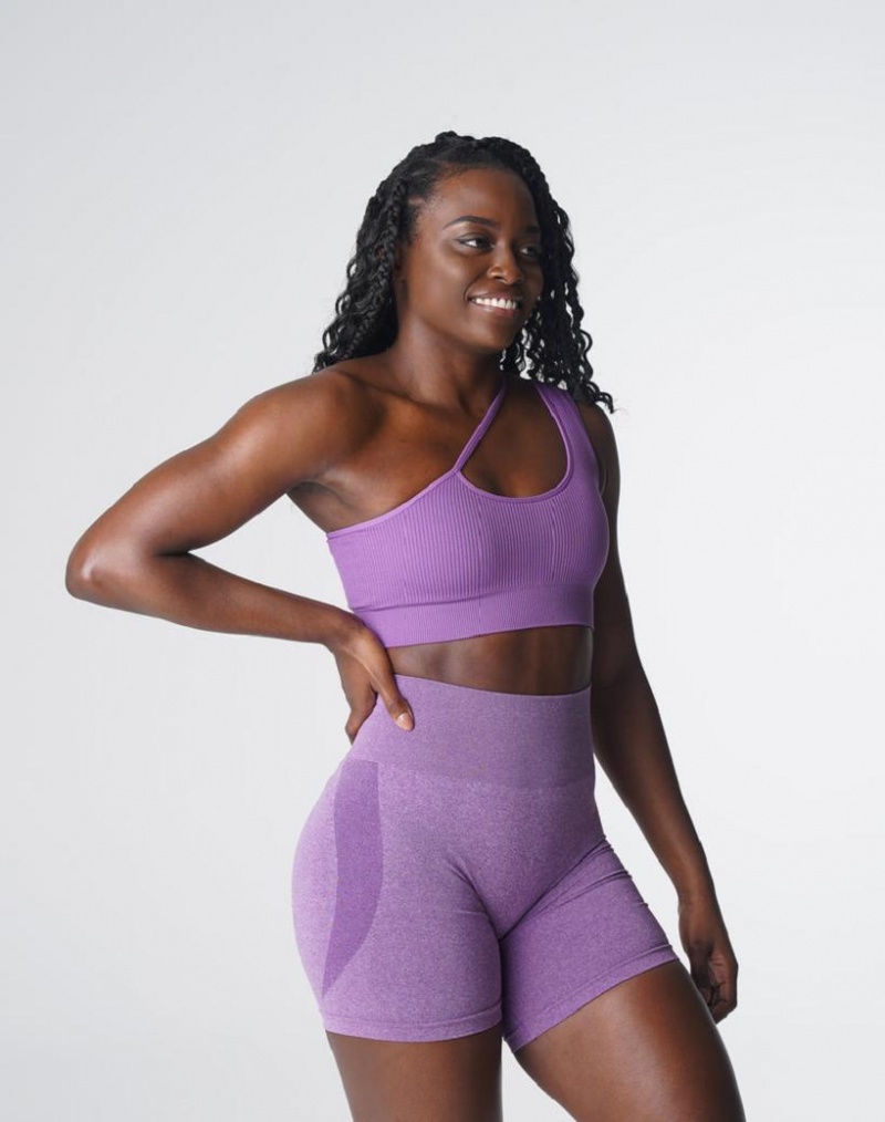 NVGTN Streamline Seamless Naisten Urheiluliivit Violetit | FI159EB